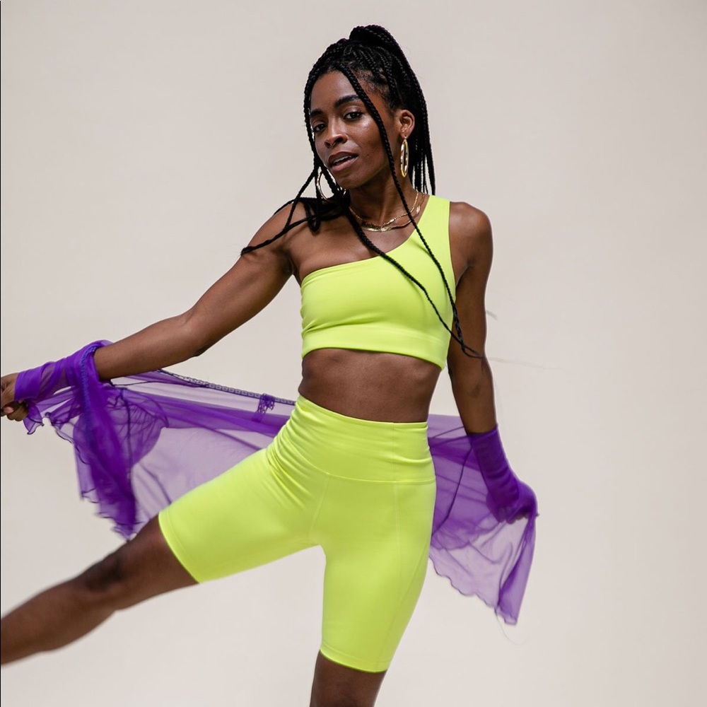 Girlfriend Collective Bike Shorts & Bianca Bra